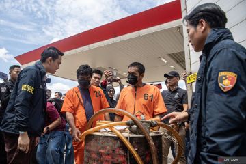 Ungkap kasus penyalahgunann BBM bersubsidi di Palembang