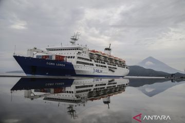 Mudik awal dengan KM Doro loda di Pelabuhan Ahmad Yani Ternate