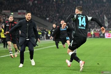 Bayer Leverkusen taklukkan Stuttgart pada laga tujuh gol