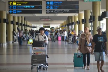 Mudik lebih awal di bandara Minangkabau