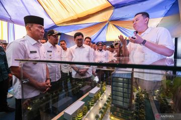 Groundbreaking Menara Mandiri di Kendari