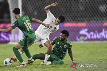 Arab Saudi mantap di posisi tiga setelah menang tipis 1-0 lawan China