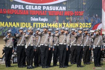 Apel gelar pasukan Operasi Ketupat Musi 2025