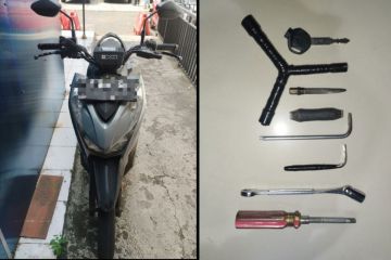 Polres Jakpus tangkap residivis pencuri motor yang kembali beraksi