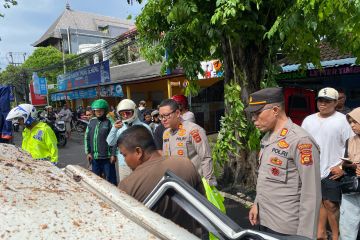 BPBD Bali siagakan personel di pos mudik buntut 18 pohon tumbang