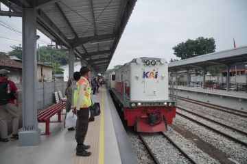 Layanan kereta komuter Merak hanya sampai Cilegon selama mudik Lebaran