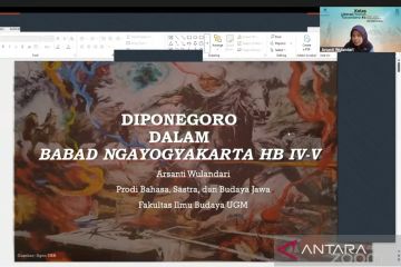 UGM: Diponegoro pemersatu budaya Arab-Jawa dalam Babad Ngayogyakarta