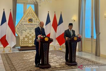 Menlu sebut Ekraf jadi salah satu fokus kerja sama ekonomi RI-Prancis