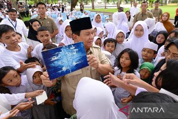 Prabowo ajak jaga semangat kebangkitan dalam kerja keras dan berdikari