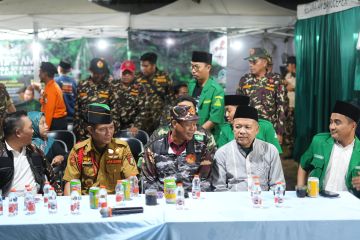 Posko mudik Banser siaga 24 jam layani pemudik