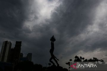 Sebagian Jakarta diperkirakan hujan pada Kamis sore hingga malam