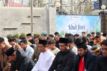 KBRI Beijing gelar shalat Idul Fitri untuk WNI