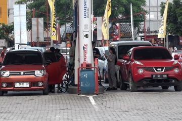 Stok BBM di SPBU Rest Area KM 57 Tol Jakarta-Cikampek dipastikan aman