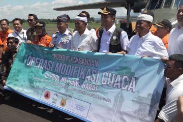 Libatkan TNI, Pemprov Jabar dan BMKG modifikasi cuaca