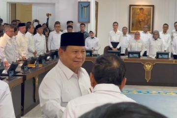 Presiden pimpin Sidang Kabinet Paripurna bahas persiapan Idul Fitri