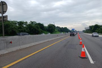 Jasa Marga terapkan "contraflow" Tol Cikampek sejak pagi H2 Lebaran