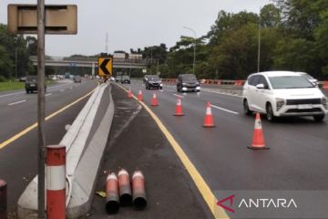 Tol Jagorawi arah Puncak diberlakukan sistem "contraflow" hari ini