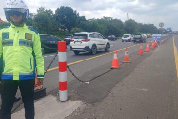 Diskresi Kepolisian, contraflow dihentikan di Tol Japek arah Cikampek