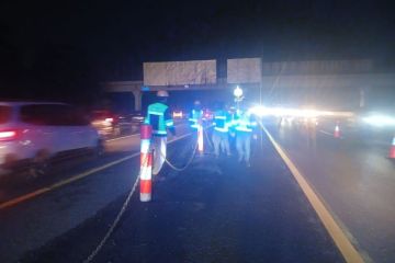 Contraflow Tol Japek arah Jakarta dihentikan atas diskresi Kepolisian