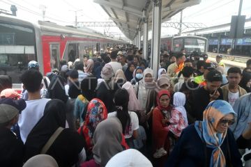 569.635 penumpang di Tangerang gunakan kereta api periode Lebaran