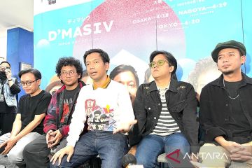 D'Masiv bakal manggung perdana di tiga kota Jepang