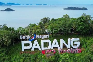 Jumlah kunjungan wisata selama libur Lebaran di Padang