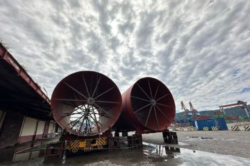 Semen Padang produksi "shell kiln" berbobot 138 ton