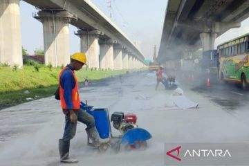 Jasamarga Transjawa perbaiki tiga titik Tol Jakarta-Cikampek
