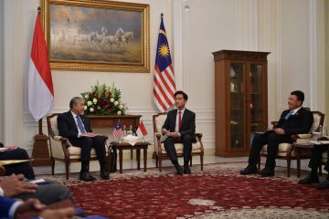 Gibran terima Wakil PM Malaysia, perkuat kerja sama RI-Malaysia