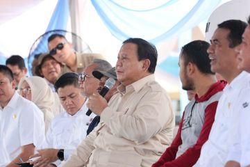 Prabowo: Petani harus makmur serta punya rumah dan mobil bagus