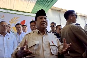 Presiden Prabowo: Potensi lahan sawah di Sumsel capai 1 juta hektare