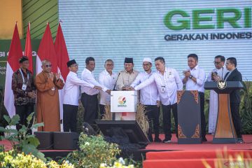 Presiden luncurkan Gerakan Indonesia Menanam