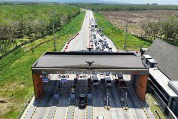 HK catat 2.923.754 kendaraan lalui Tol JJTS pada arus mudik dan balik