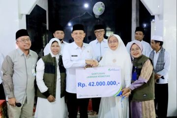 BPJS Ketenagakerjaan Pasaman serahkan klaim JKM Rp84 Juta