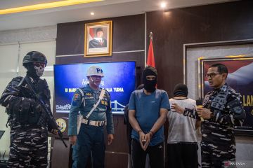 Lanal Palembang gagalkan penyelundupan benih lobster