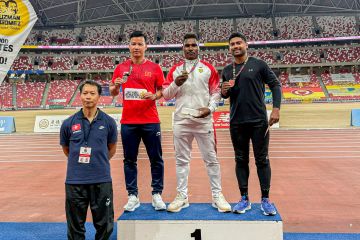 Indonesia menutup 85th Singapore Open Track dengan tujuh emas