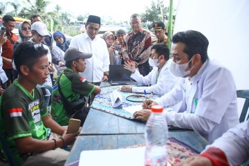 Ribuan pengemudi angkutan Cek Kesehatan Gratis di Jateng