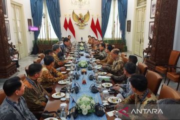 Prabowo bertemu delegasi pengusaha Korea Selatan di Istana Merdeka