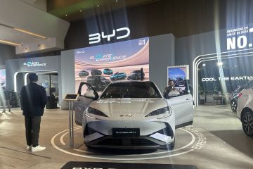 BYD dominasi pasar mobil listrik nasional pada awal 2025
