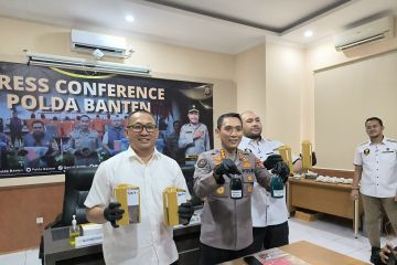 Polda Banten ungkap modus pemalsuan BBM Pertamax di SPBU Ciceri
