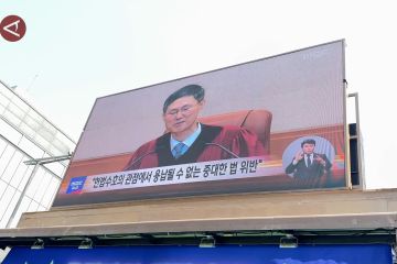 Mahkamah Konstitusi Korsel sahkan keputusan pemakzulan Presiden Yoon