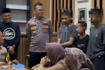 11 pelajar tawuran di Serang ditangkap: satu orang luka kepala akibat sabetan sajam