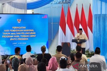 Prabowo Subianto: Terima kasih guru Indonesia, pendidikan kunci bangsa maju