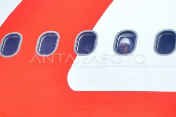 Keberangkatan kloter pertama jamaah calon haji Padang