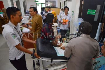 Korban kecelakaan bus ALS di Padang Panjang