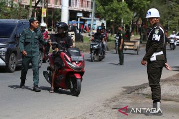 FOTO - Razia pelanggaran busana muslim di Aceh