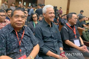 Ganjar Pranowo hadiri sidang kasus Hasto untuk kedua kalinya