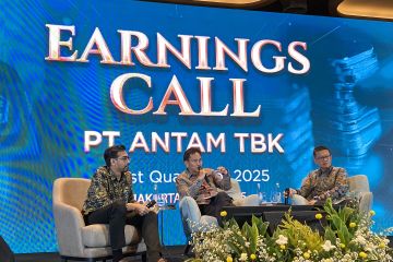 PT Antam bukukan lonjakan laba bersih mencapai Rp2,32 triliun pada kuartal I