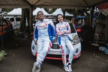 Diva Zahra bertekad juarai Kejuaraan Nasional Sprint Rally 2025