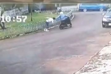 Ibu Didiet Maulana dijambret saat berolahraga